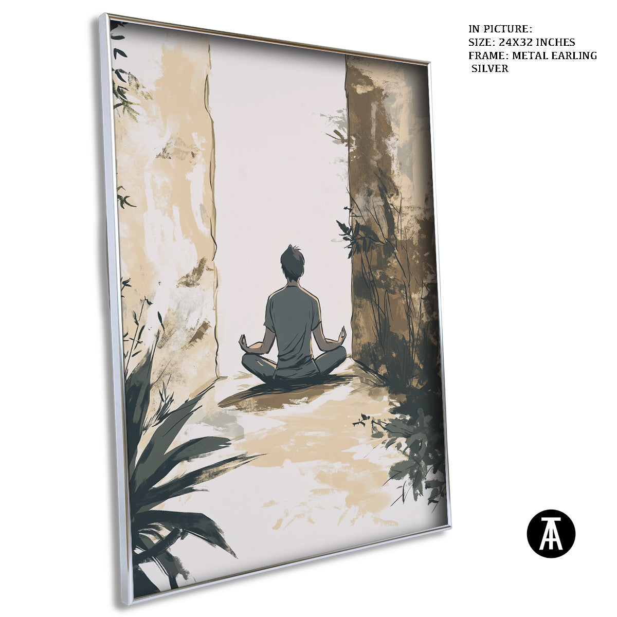 Artwork in Black Frame