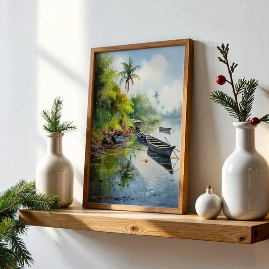 Veitnamese Painting in a Lifestyle Setting