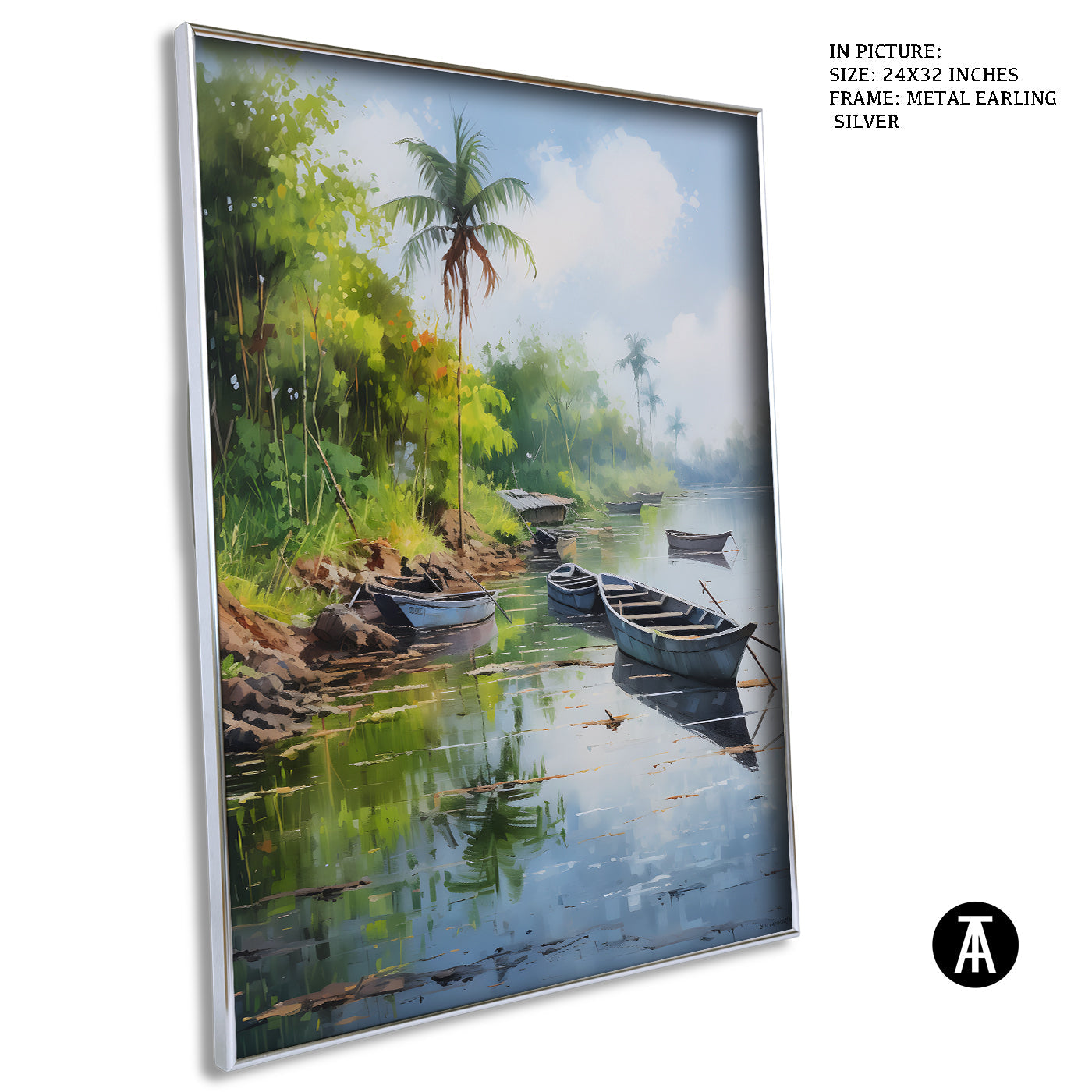 Artwork in Black Frame