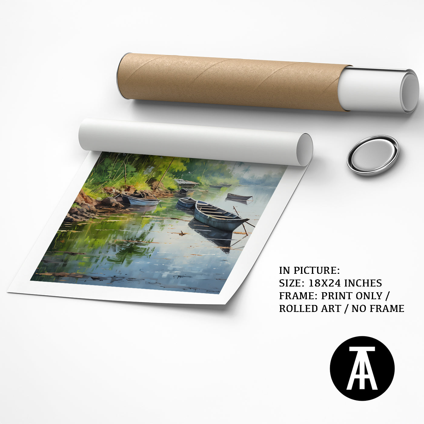 Artwork as Print Only or Rolled Art