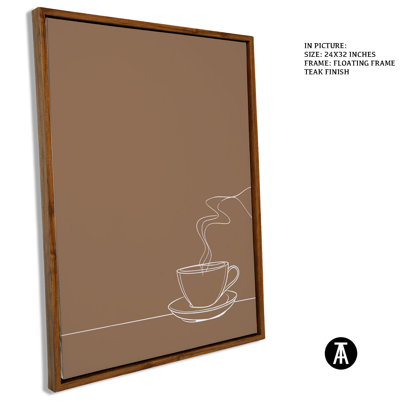 Artwork in Floating Frame