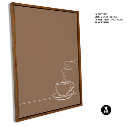 Artwork in Floating Frame
