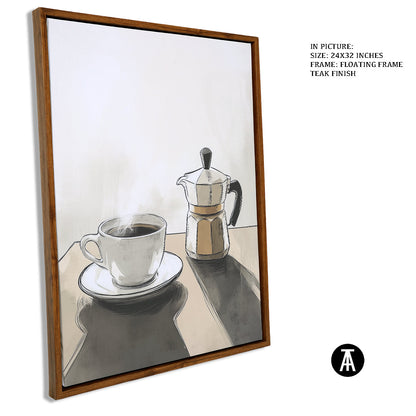 Artwork in Floating Frame