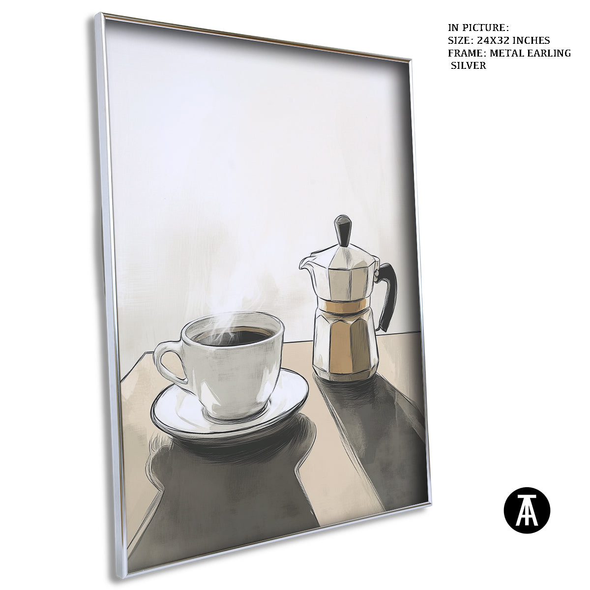 Artwork in Black Frame