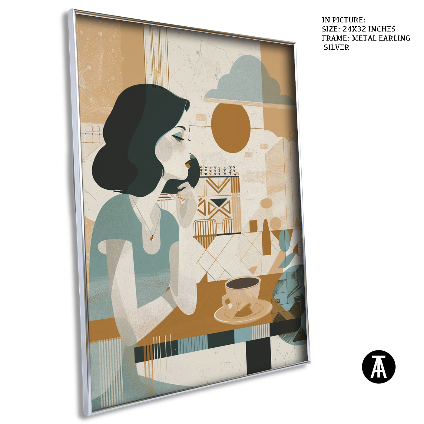 Artwork in Black Frame