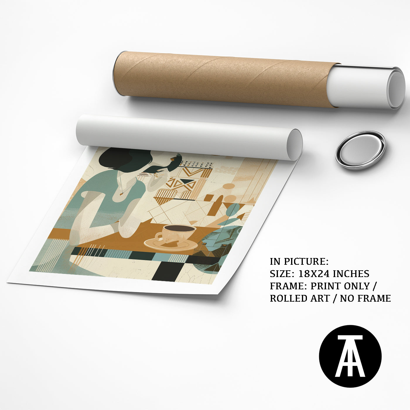 Artwork as Print Only or Rolled Art