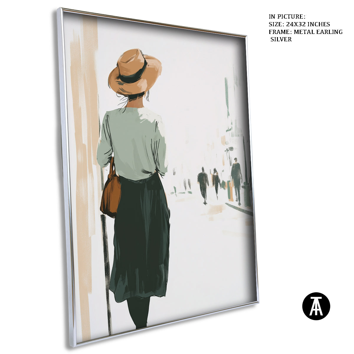 Artwork in Black Frame