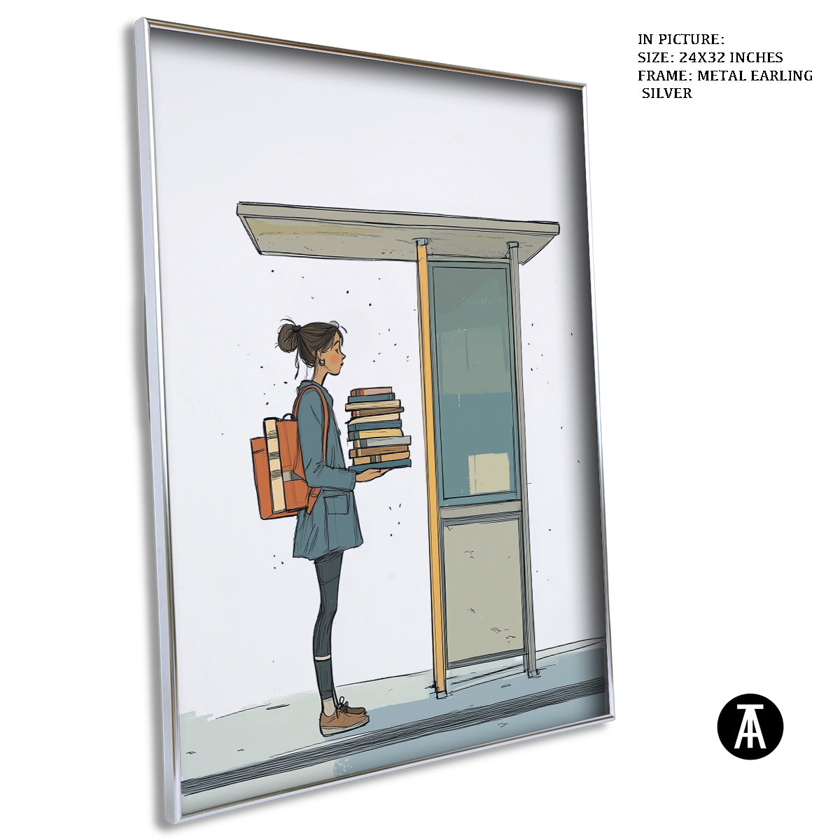 Artwork in Black Frame