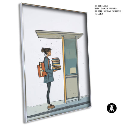 Artwork in Black Frame