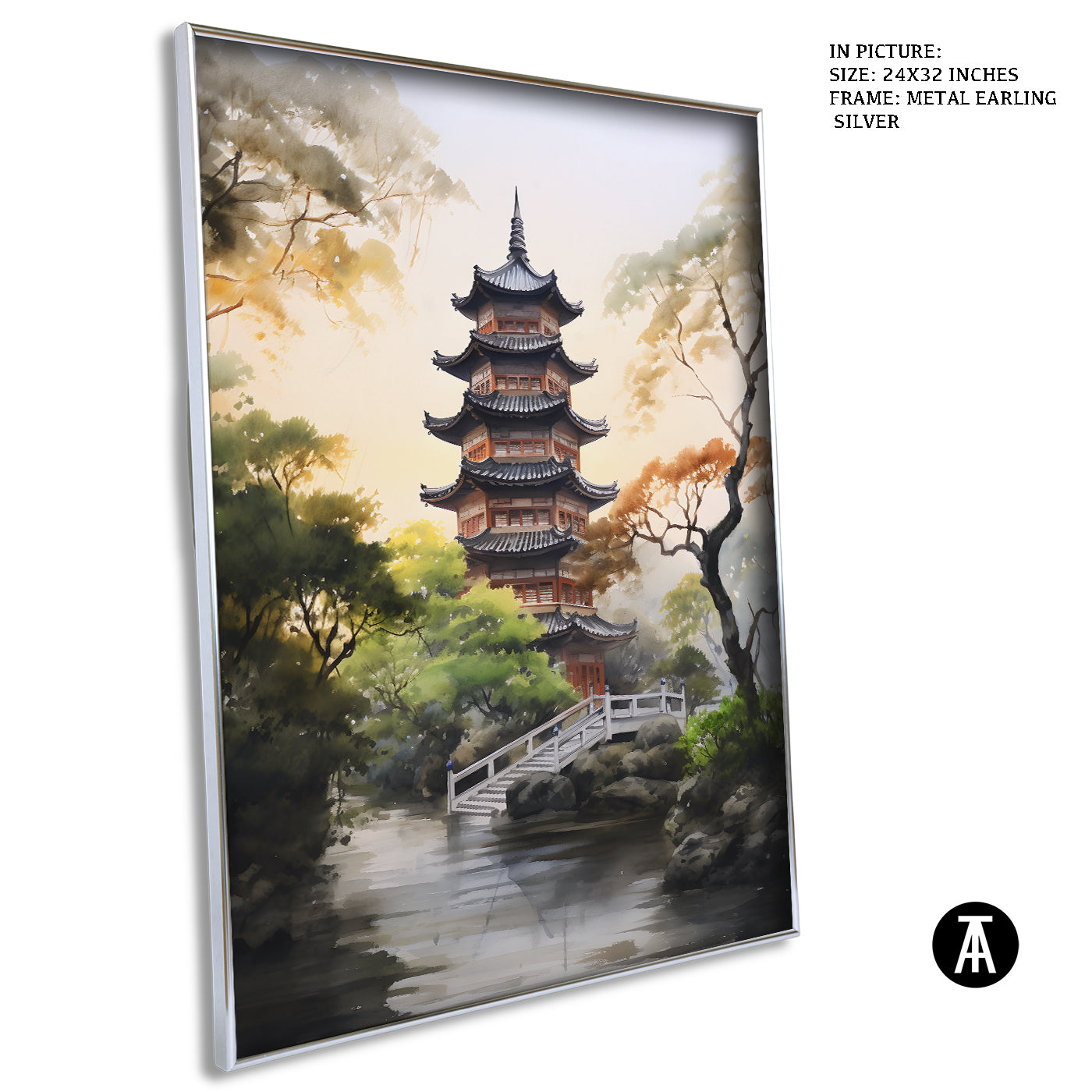Artwork in Black Frame