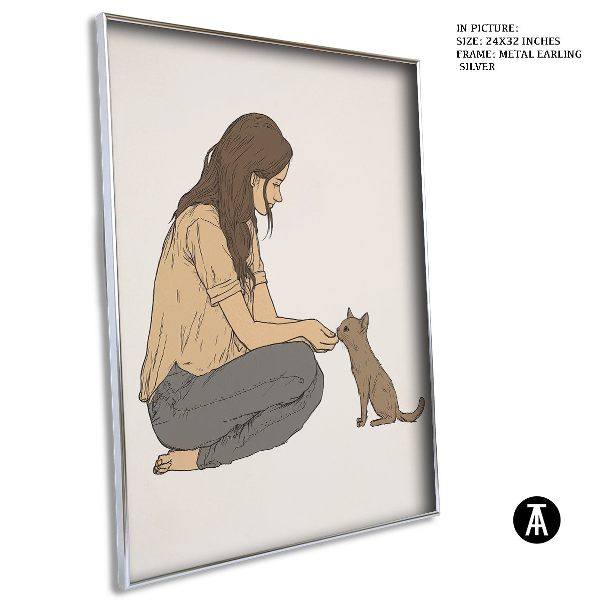 Artwork in Black Frame