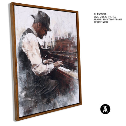 Artwork in Floating Frame