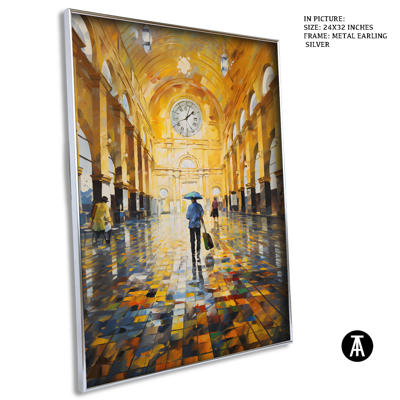 Artwork in Black Frame