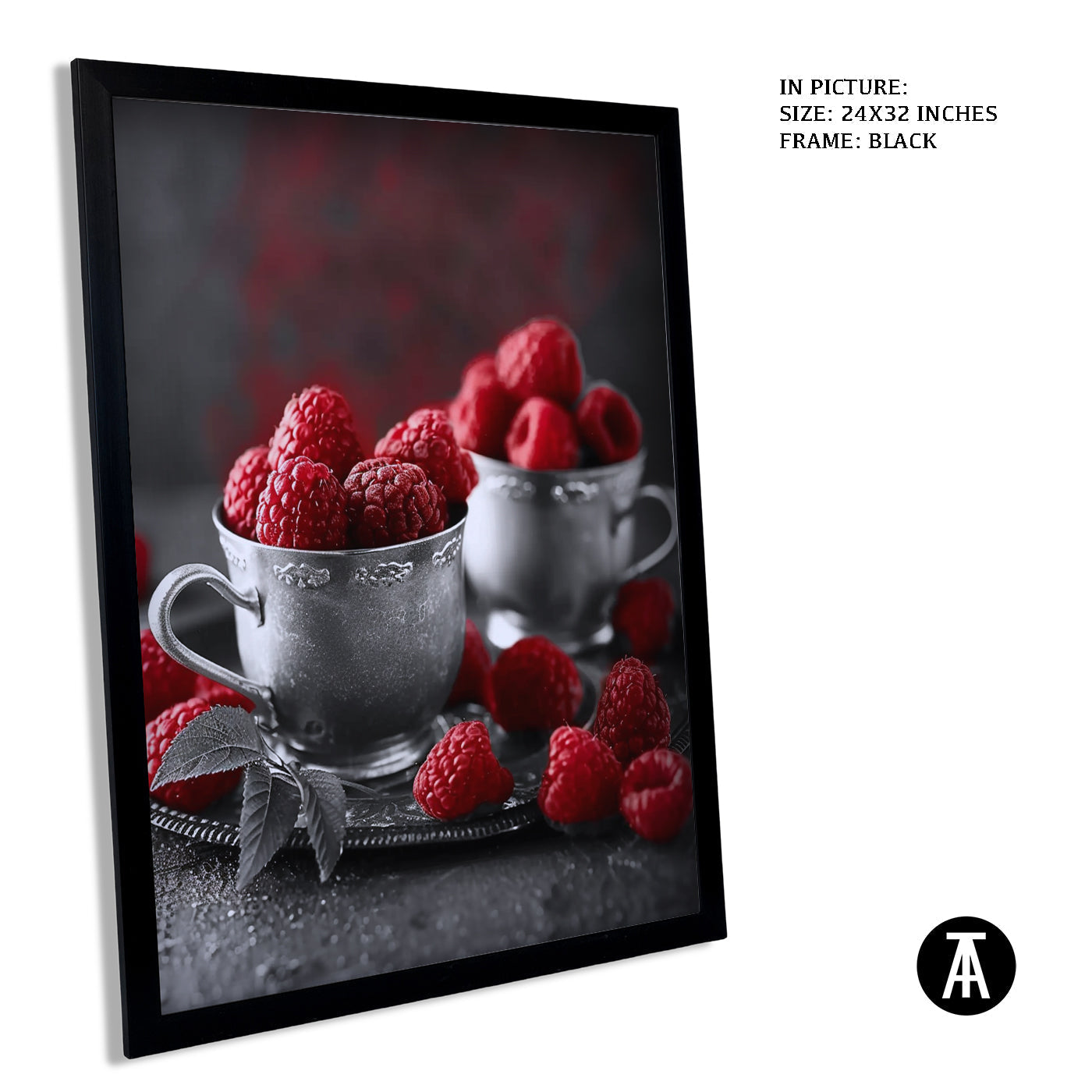 Artwork in Metal Earling Silver Frame