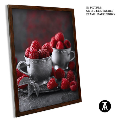 Artwork in Metal Champagne Gold Frame