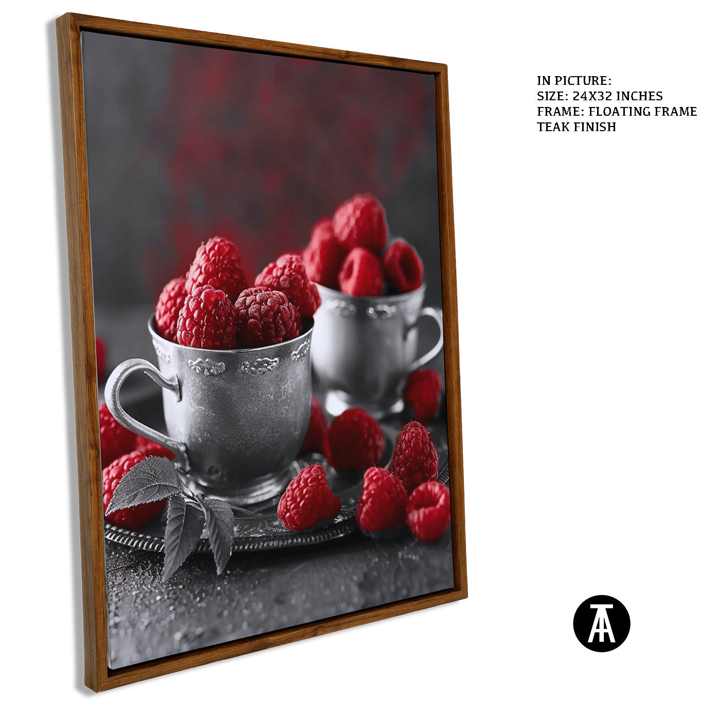 Artwork in Floating Frame