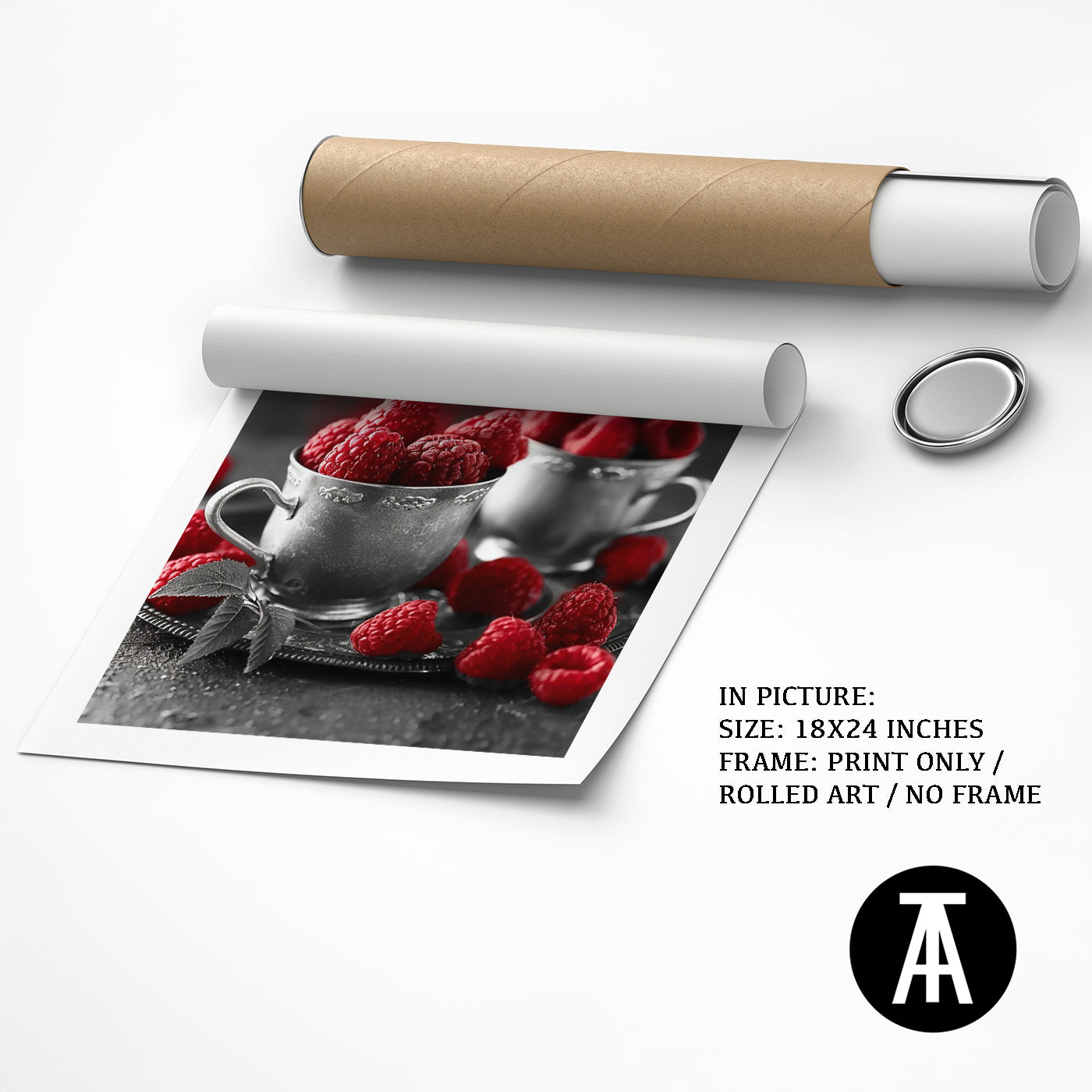 Artwork as Print Only or Rolled Art