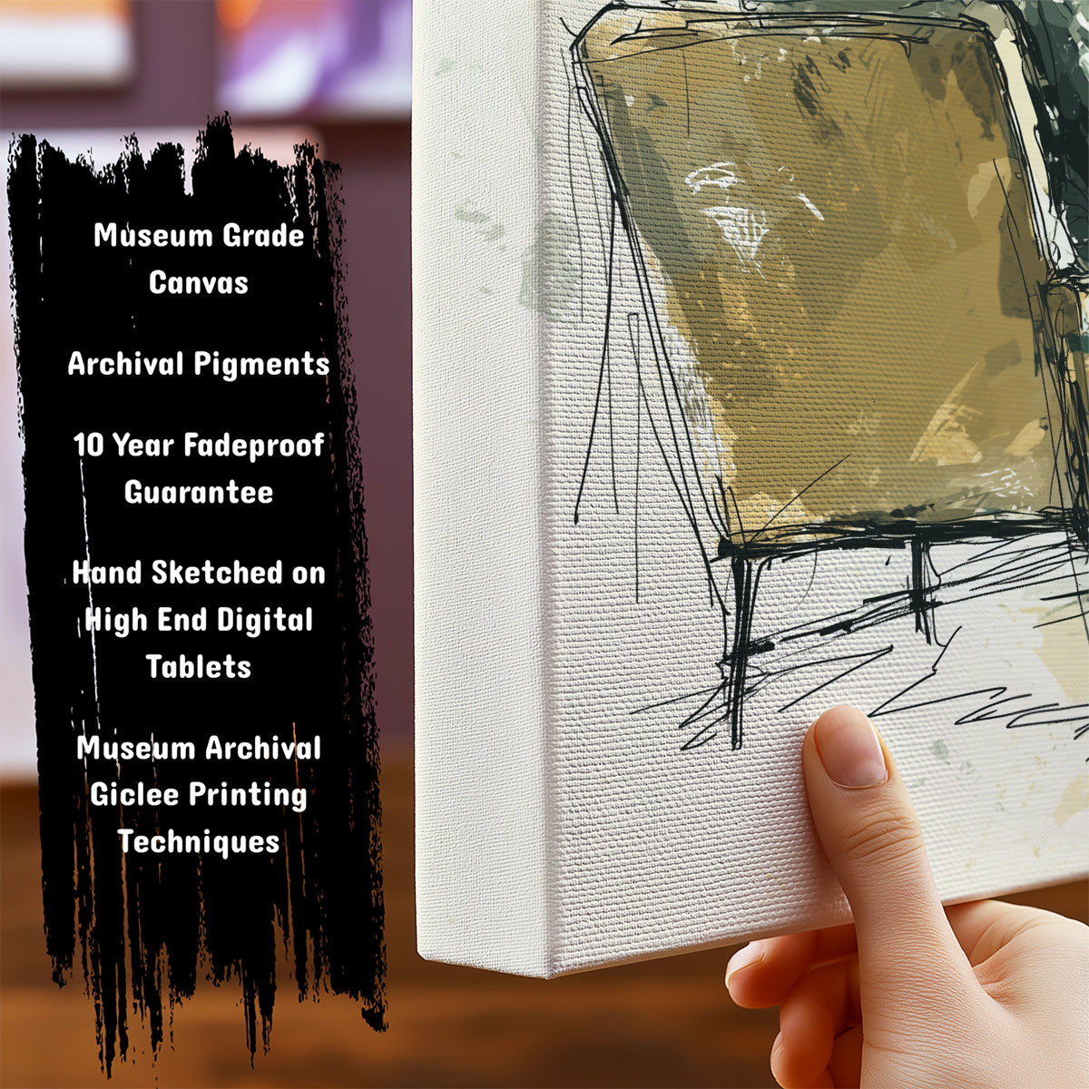 Information about Minimalist Canvas Art Print