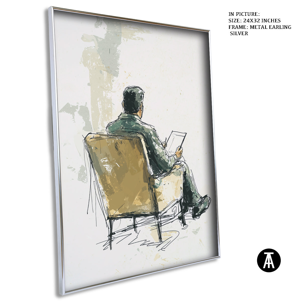 Artwork in Black Frame