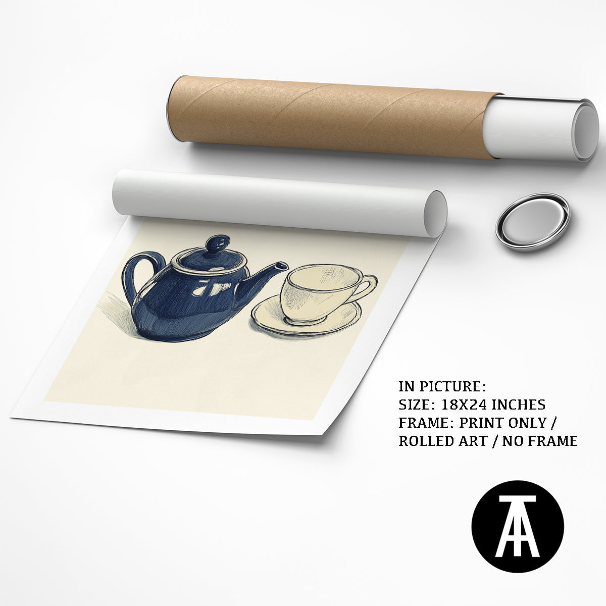 Artwork as Print Only or Rolled Art