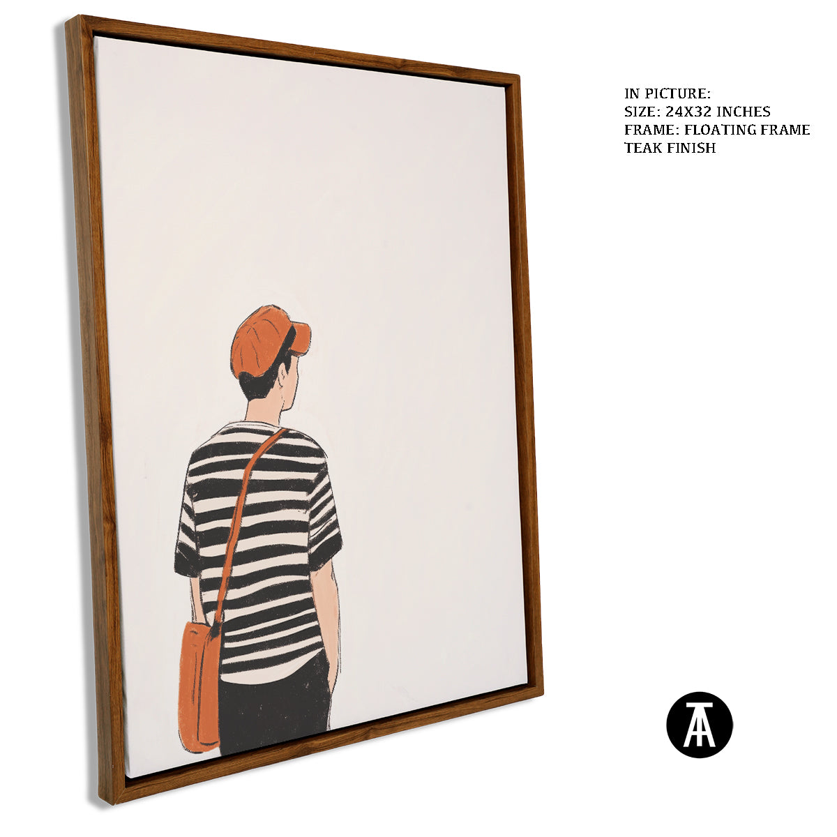 Artwork in Floating Frame