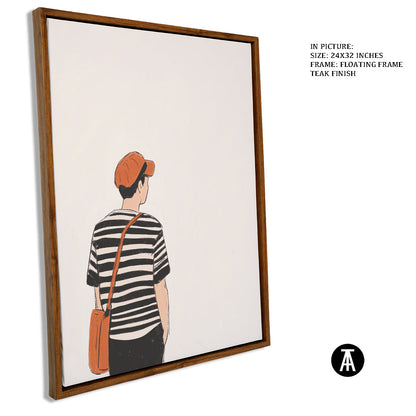 Artwork in Floating Frame