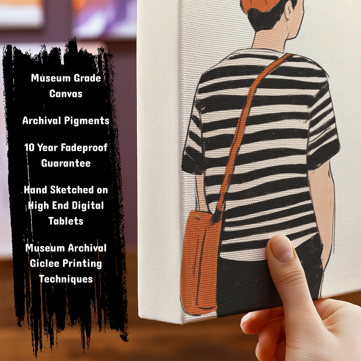 Information about Minimalist Canvas Art Print