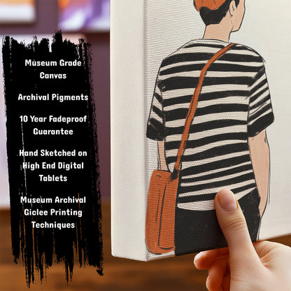 Information about Minimalist Canvas Art Print