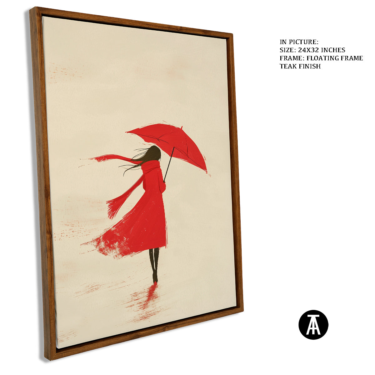 Artwork in Floating Frame