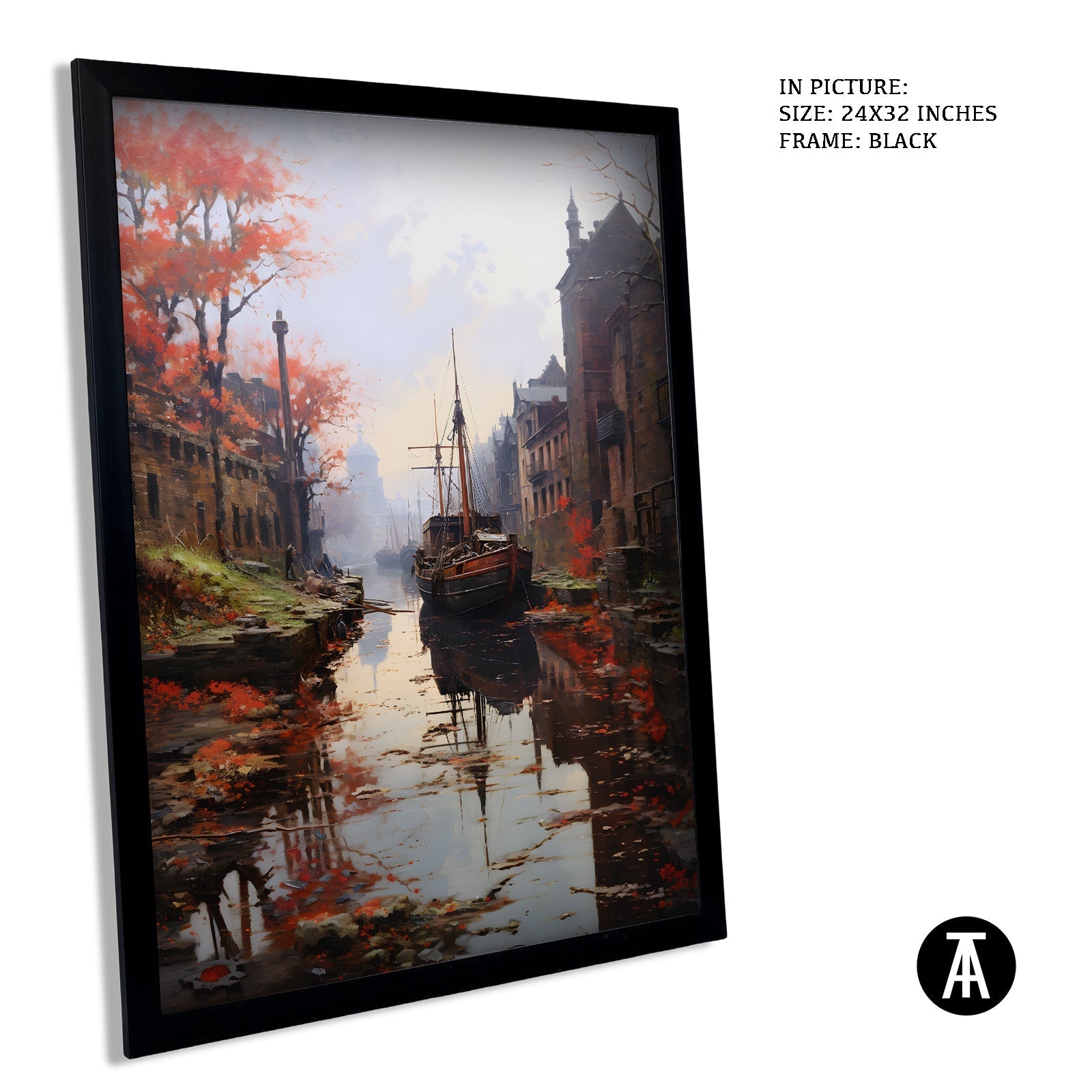 Artwork in Black Frame
