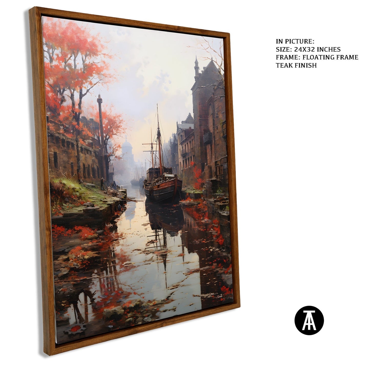 Artwork in Floating Frame