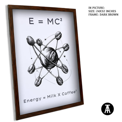 Artwork in Metal Champagne Gold Frame