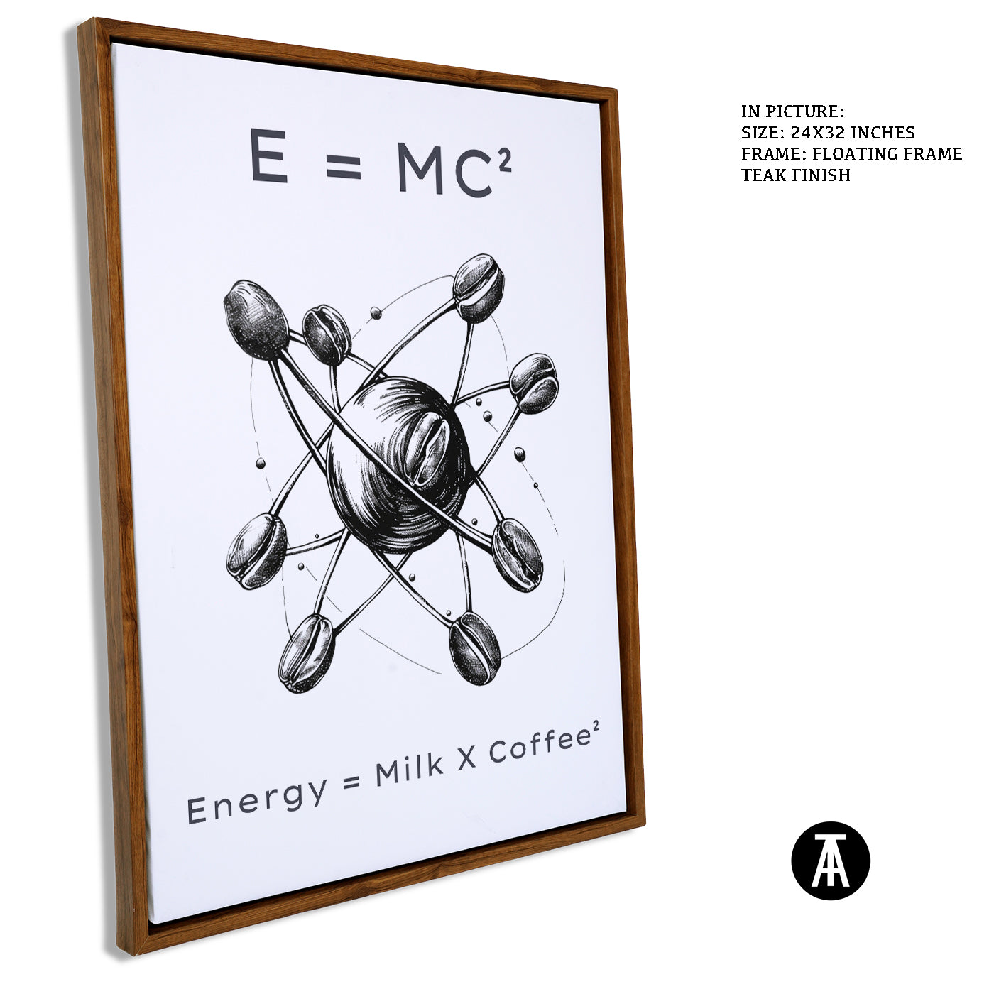 Artwork in Floating Frame