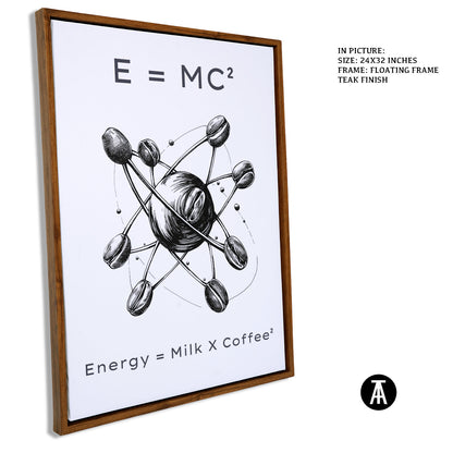 Artwork in Floating Frame