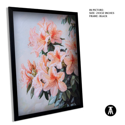 Artwork in Metal Earling Silver Frame