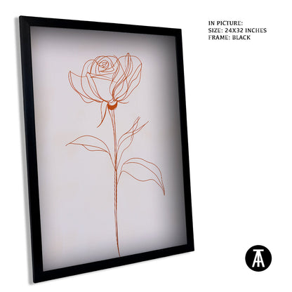 Artwork in Metal Earling Silver Frame