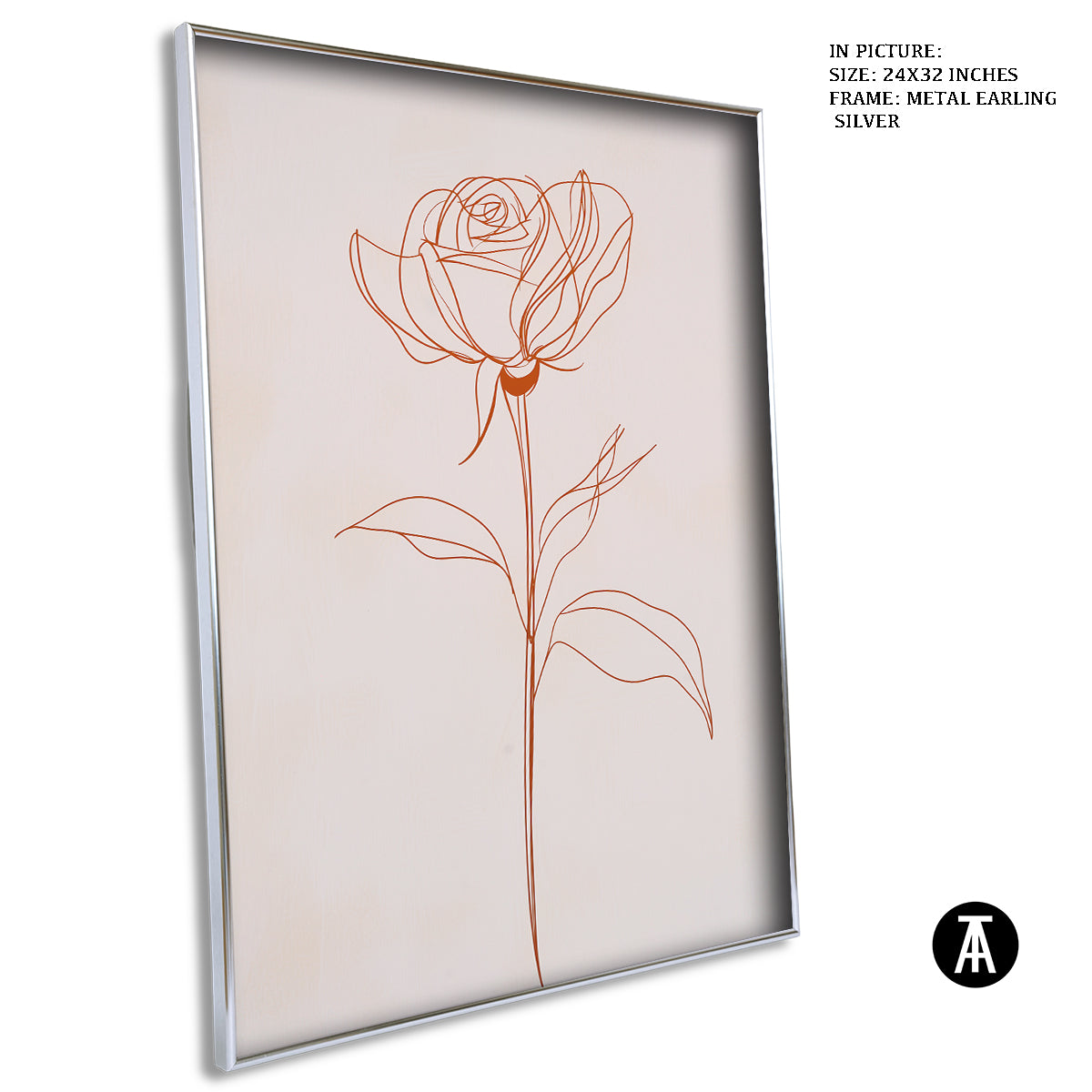 Artwork in Black Frame