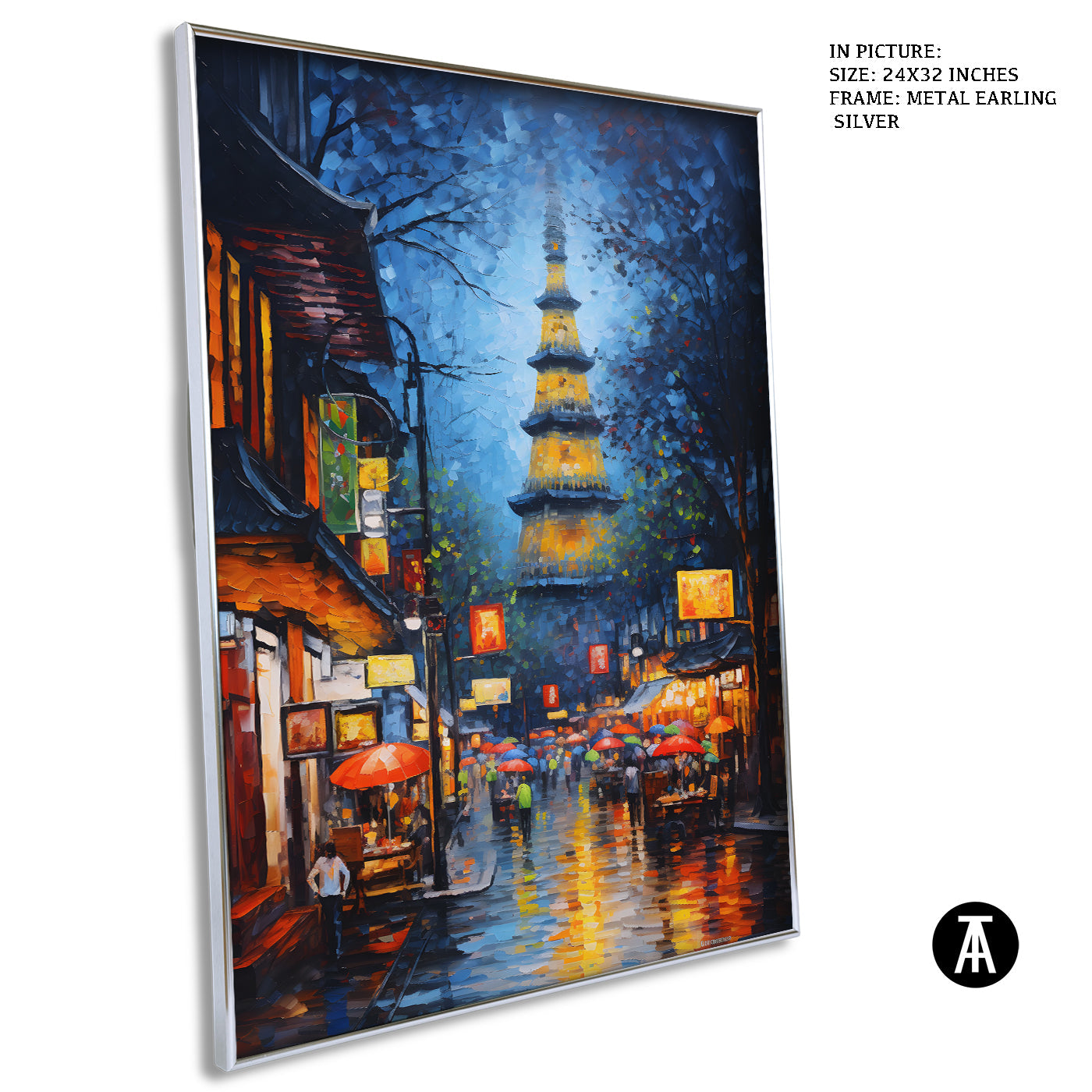 Artwork in Black Frame