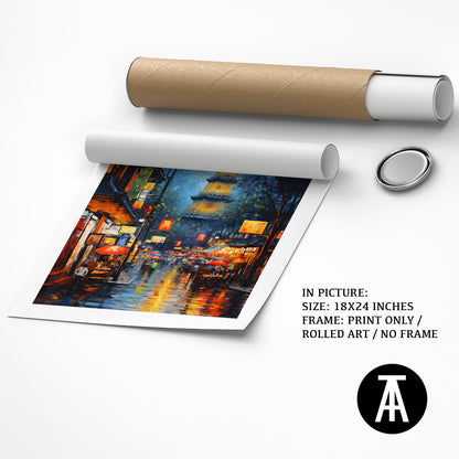 Artwork as Print Only or Rolled Art
