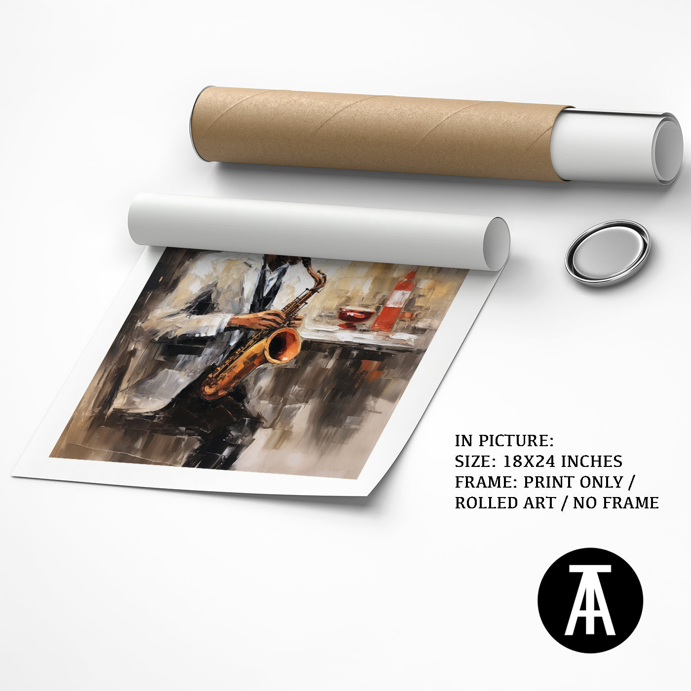 Artwork as Print Only or Rolled Art