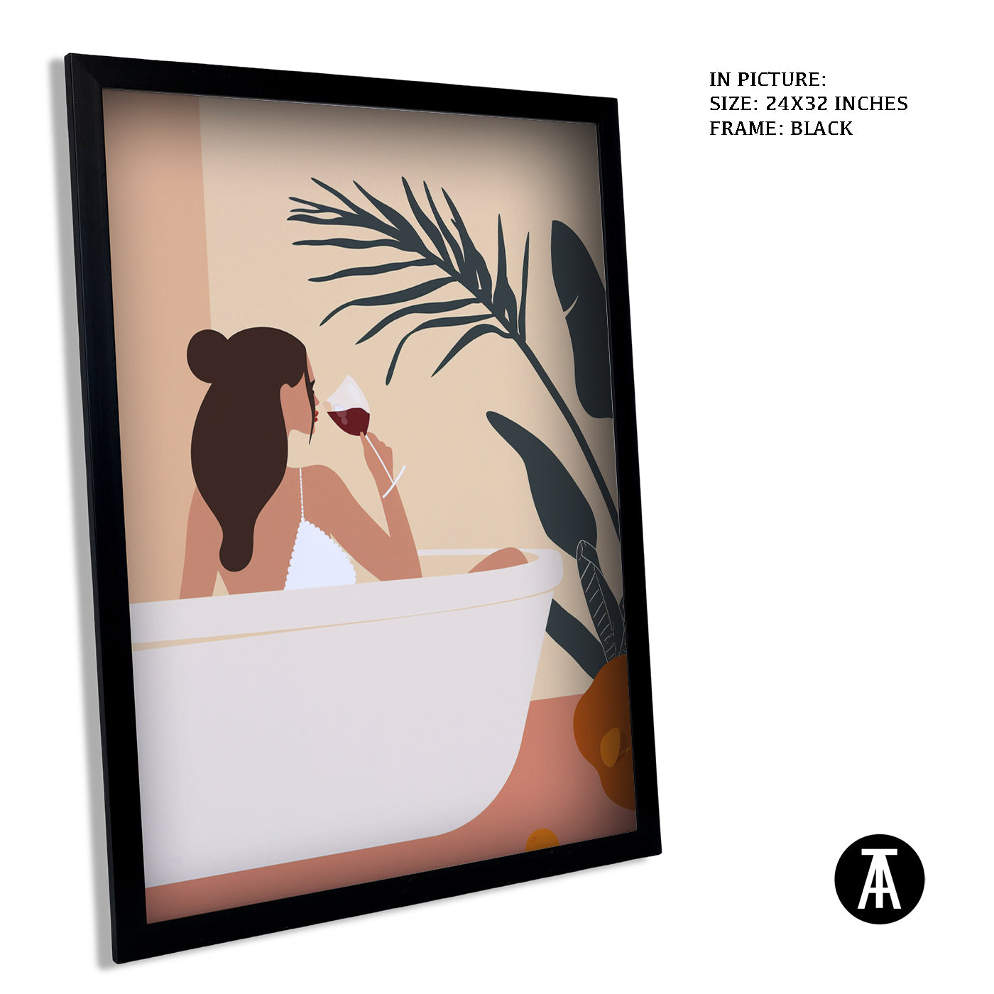 Artwork in Black Frame