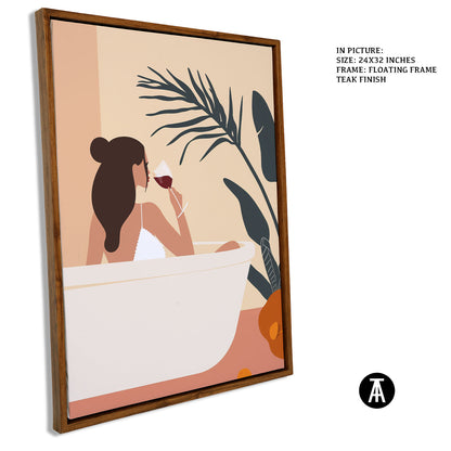 Artwork in Floating Frame