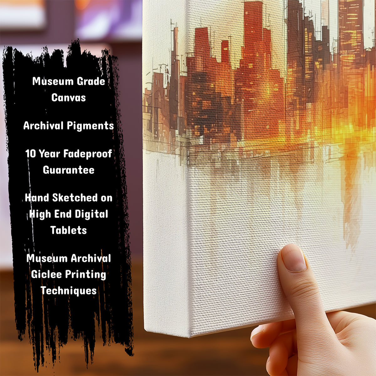 Information about Minimalist Canvas Art Print