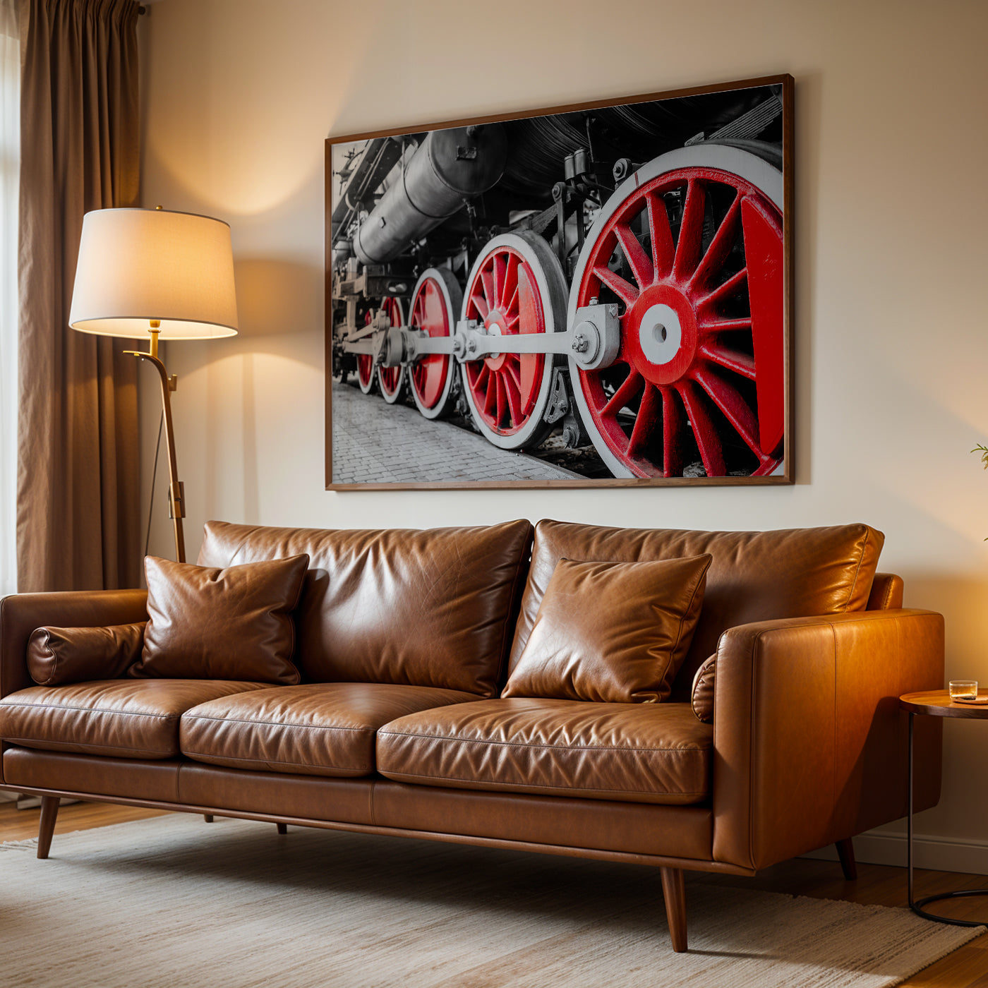 Cafe Artwork in a Lifestyle Setting