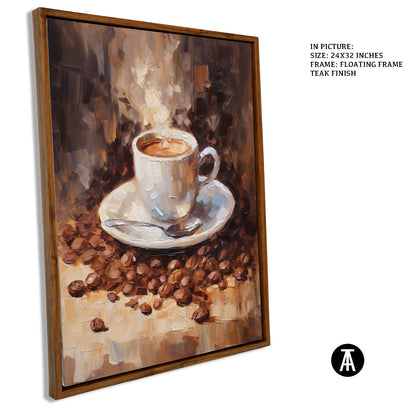Artwork in Floating Frame