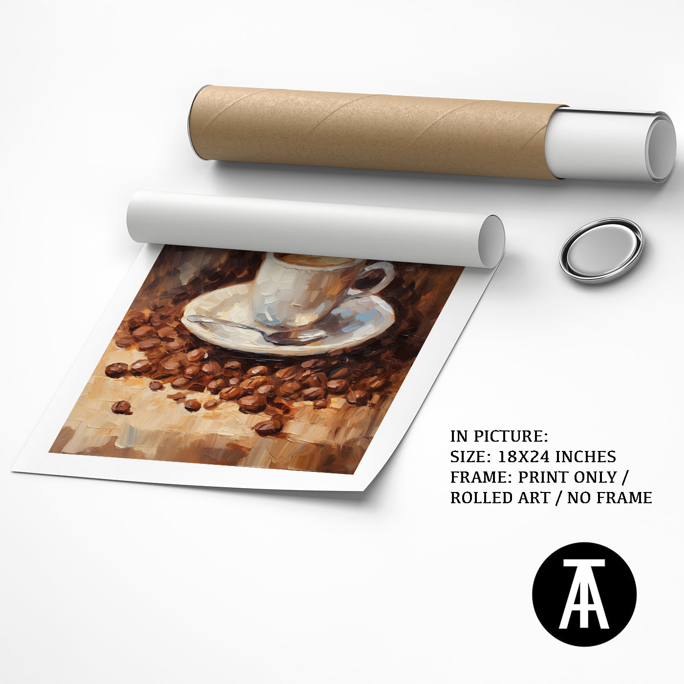 Artwork as Print Only or Rolled Art