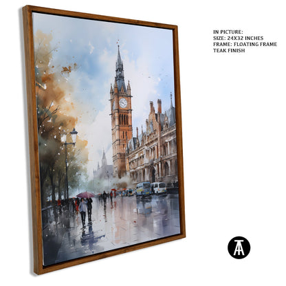 Artwork in Floating Frame