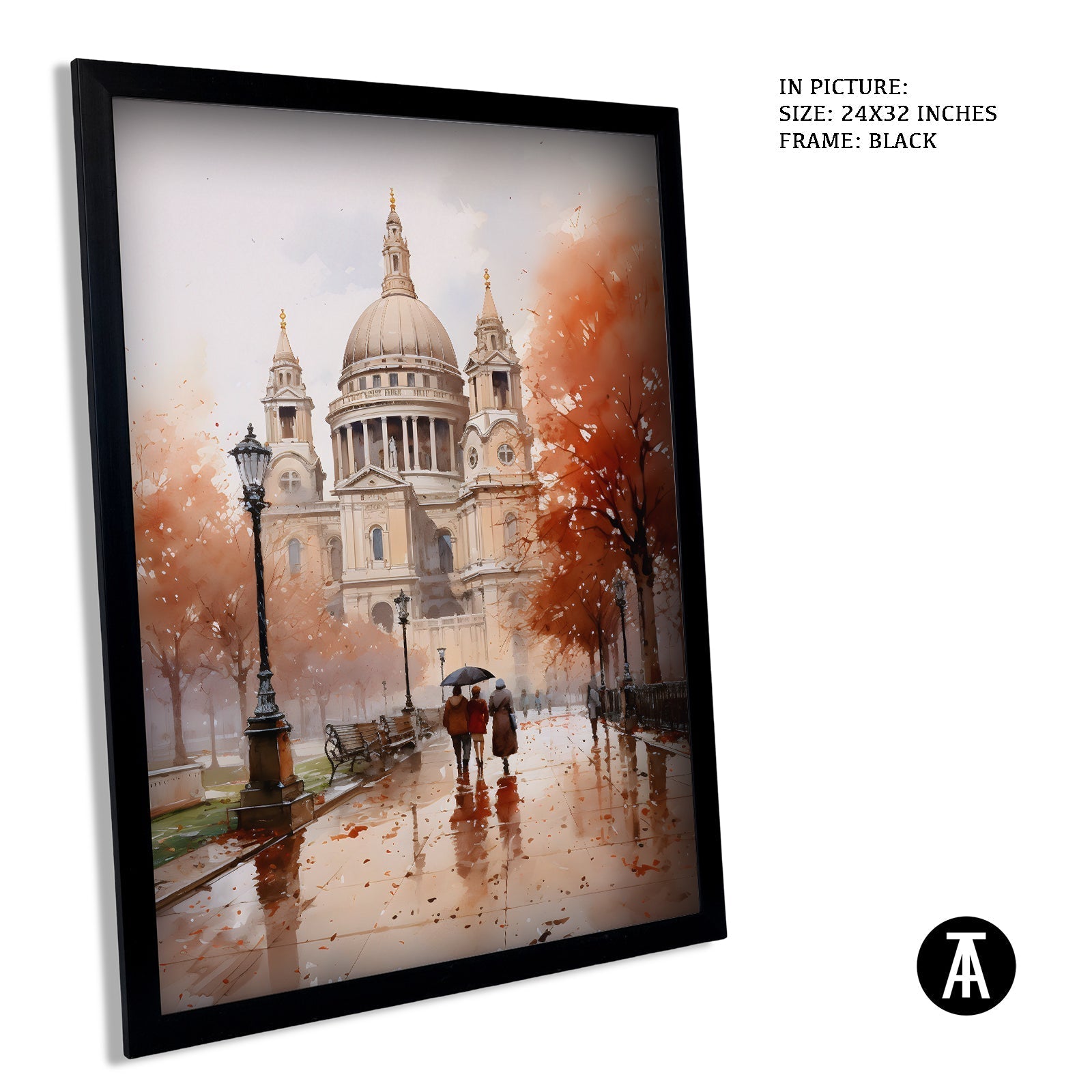 Artwork in Black Frame