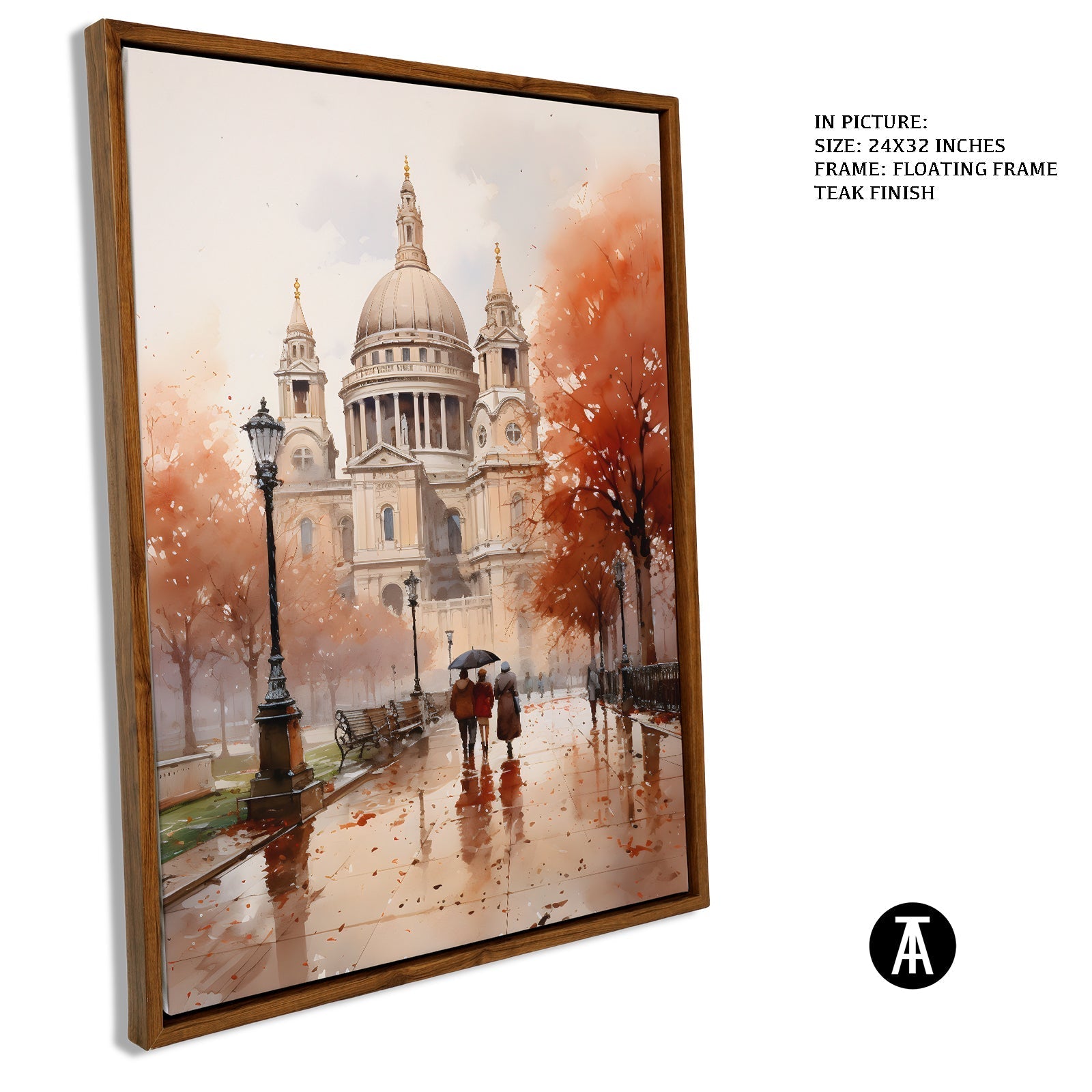 Artwork in Floating Frame