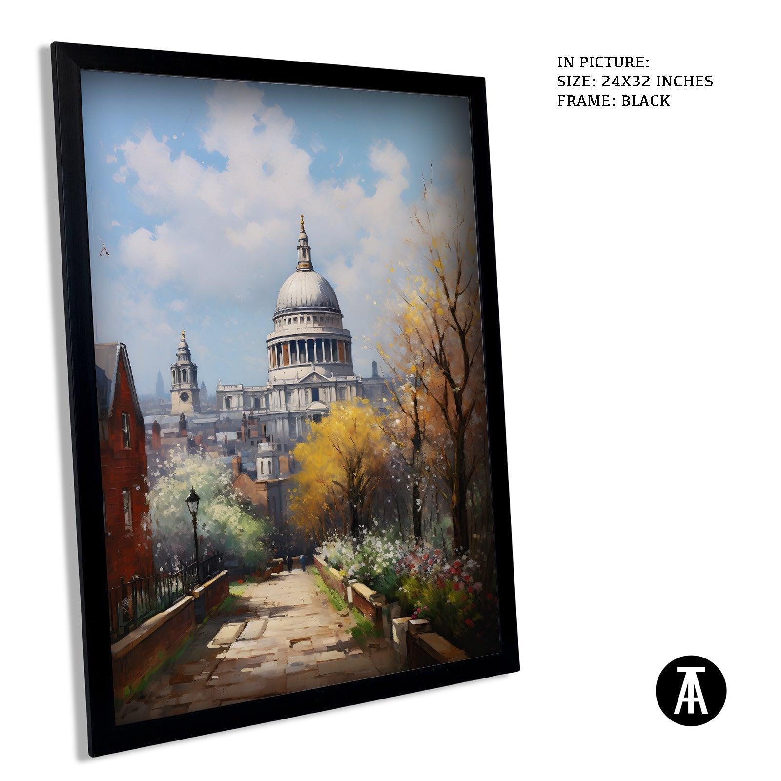 Artwork in Black Frame